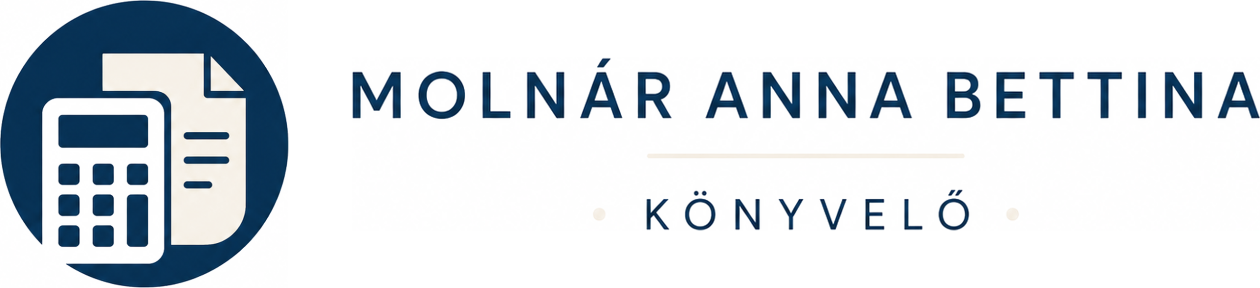 Molnár Anna Bettina könyvelő logó